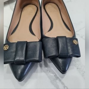 tory burch pointed flats